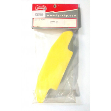 BUMPER PARA CHOQUES PARA 1/10 EM EVA BAIXA DENSIDADE AMARELO LYNX LHP0621AM